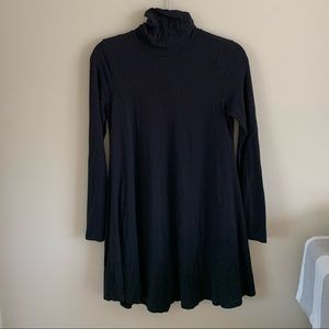 Black Lulus Turtleneck Dress